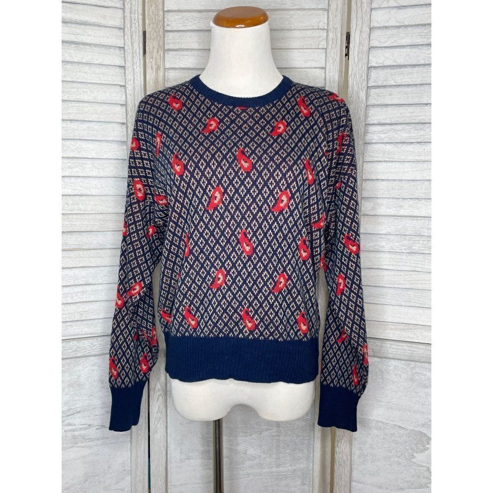Vintage Country Suburbans Paisley Sweater Size XL
